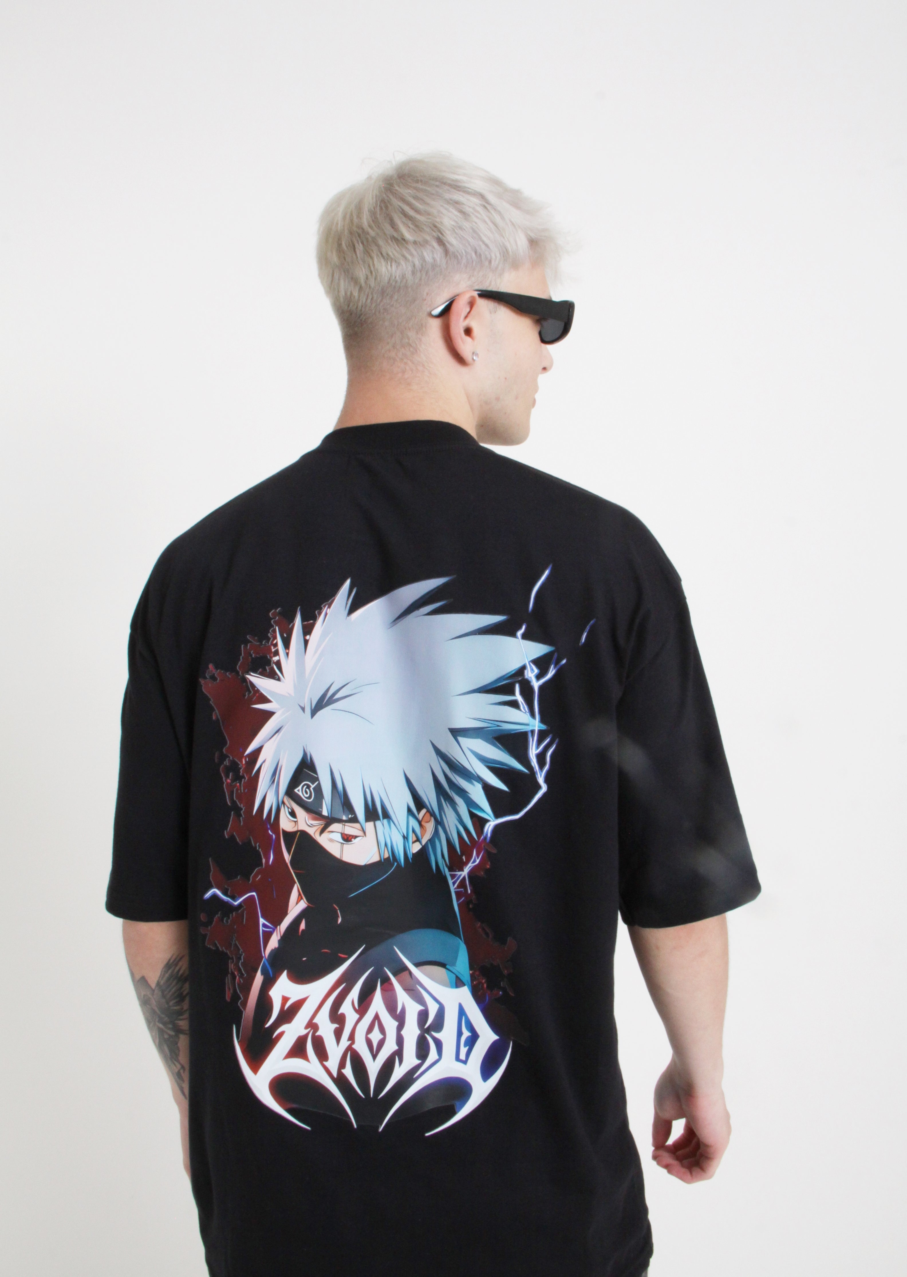Camiseta Oversized "Kakashi Hatake" - Naruto