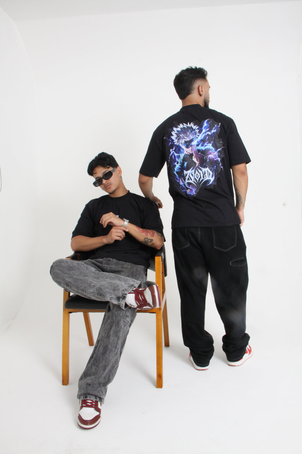 Camiseta Oversized "Satoru Gojo" - Jujutsu Kaisen