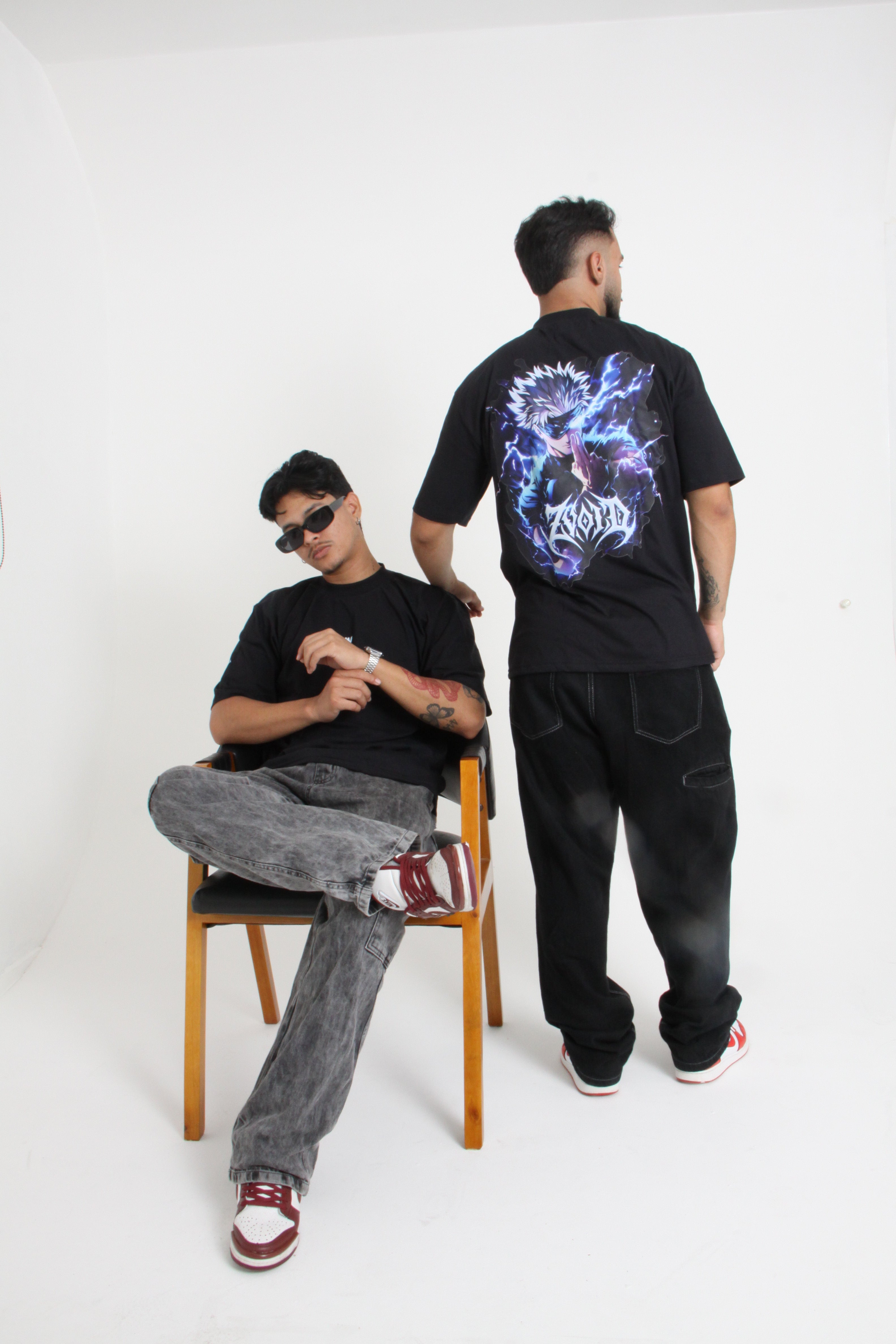 Camiseta Oversized "Satoru Gojo" - Jujutsu Kaisen