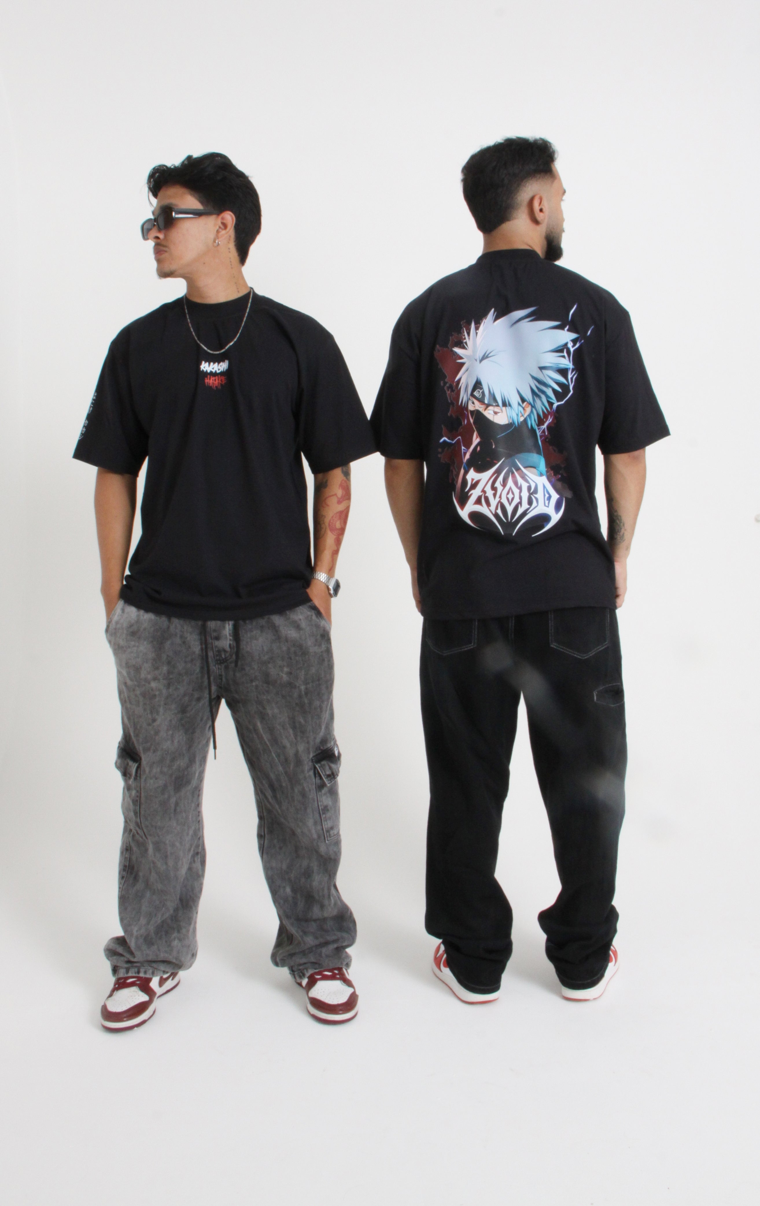 Camiseta Oversized "Kakashi Hatake" - Naruto