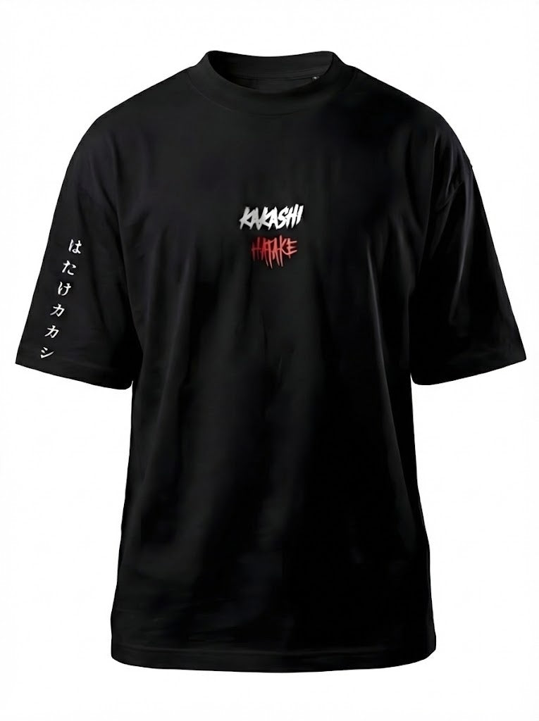 Camiseta Oversized "Kakashi Hatake" - Naruto