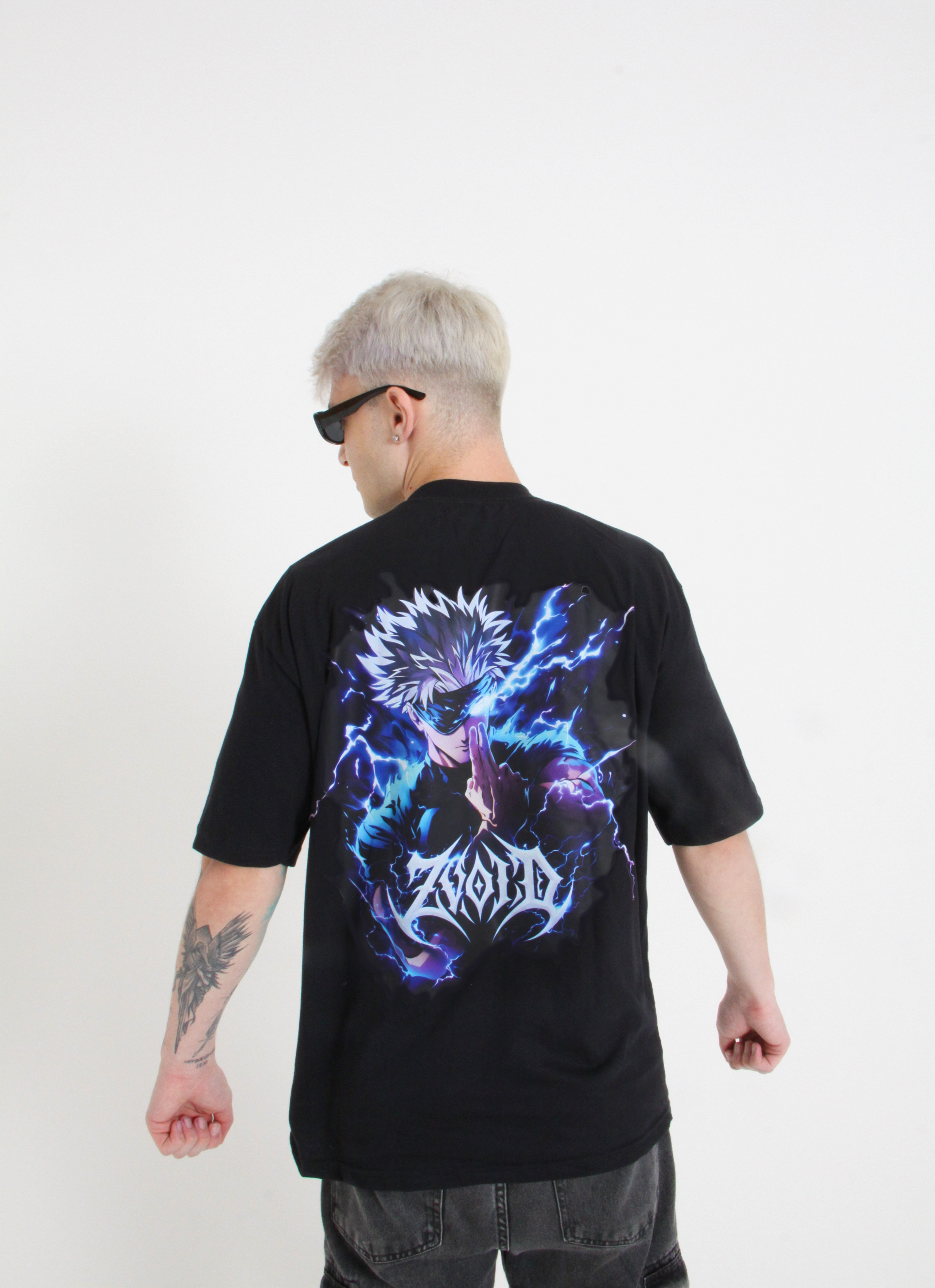 Camiseta Oversized "Satoru Gojo" - Jujutsu Kaisen